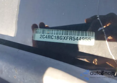 2015 Chrysler Town & Country Touring from USA, damaged, VIN 2C4RC1BGXFR544955